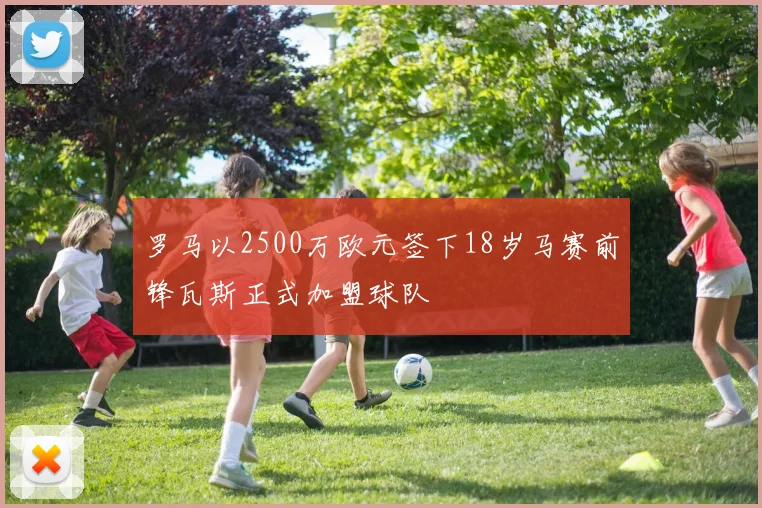 罗马以2500万欧元签下18岁马赛前锋瓦斯正式加盟球队